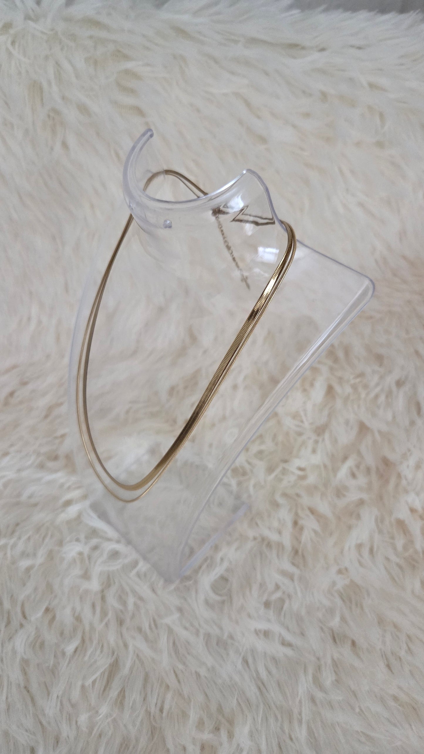 Luxe Double Snake Chain Necklace