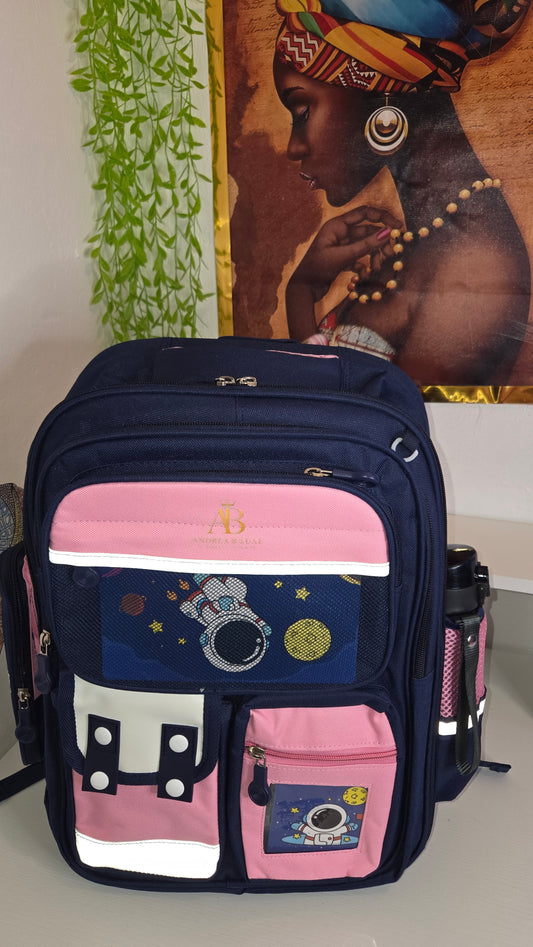 Andrea B Luxe 4-Piece Kids School Backpack Set