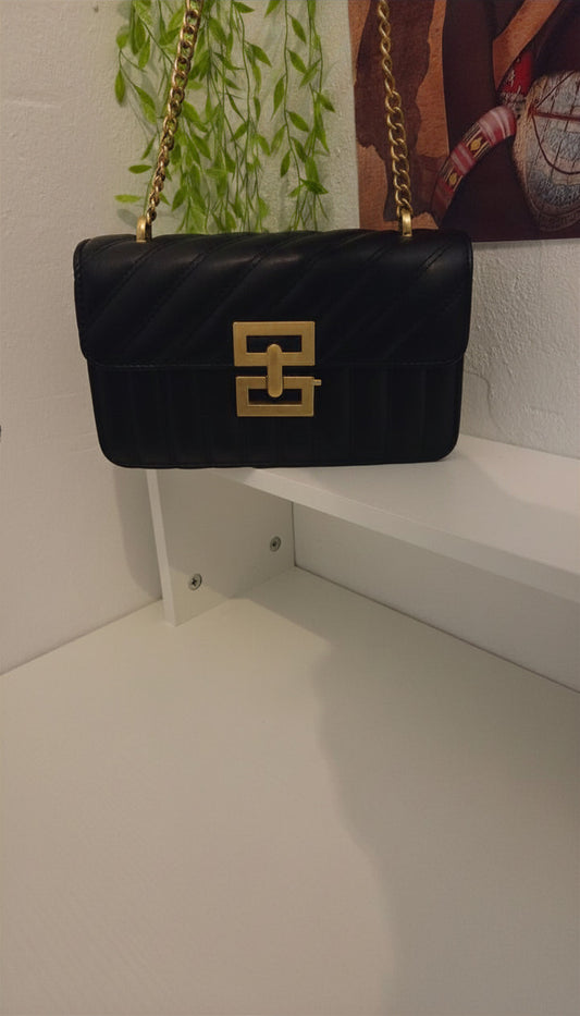 Andrea B Luxe Chain Detail Crossbody