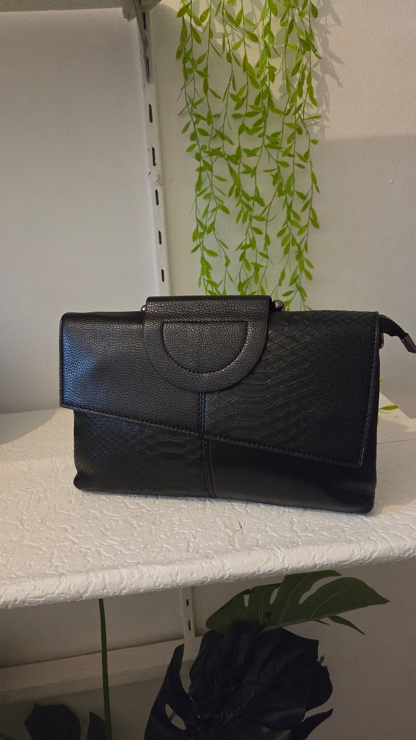Andrea B Luxe Bronze Charm Handbag