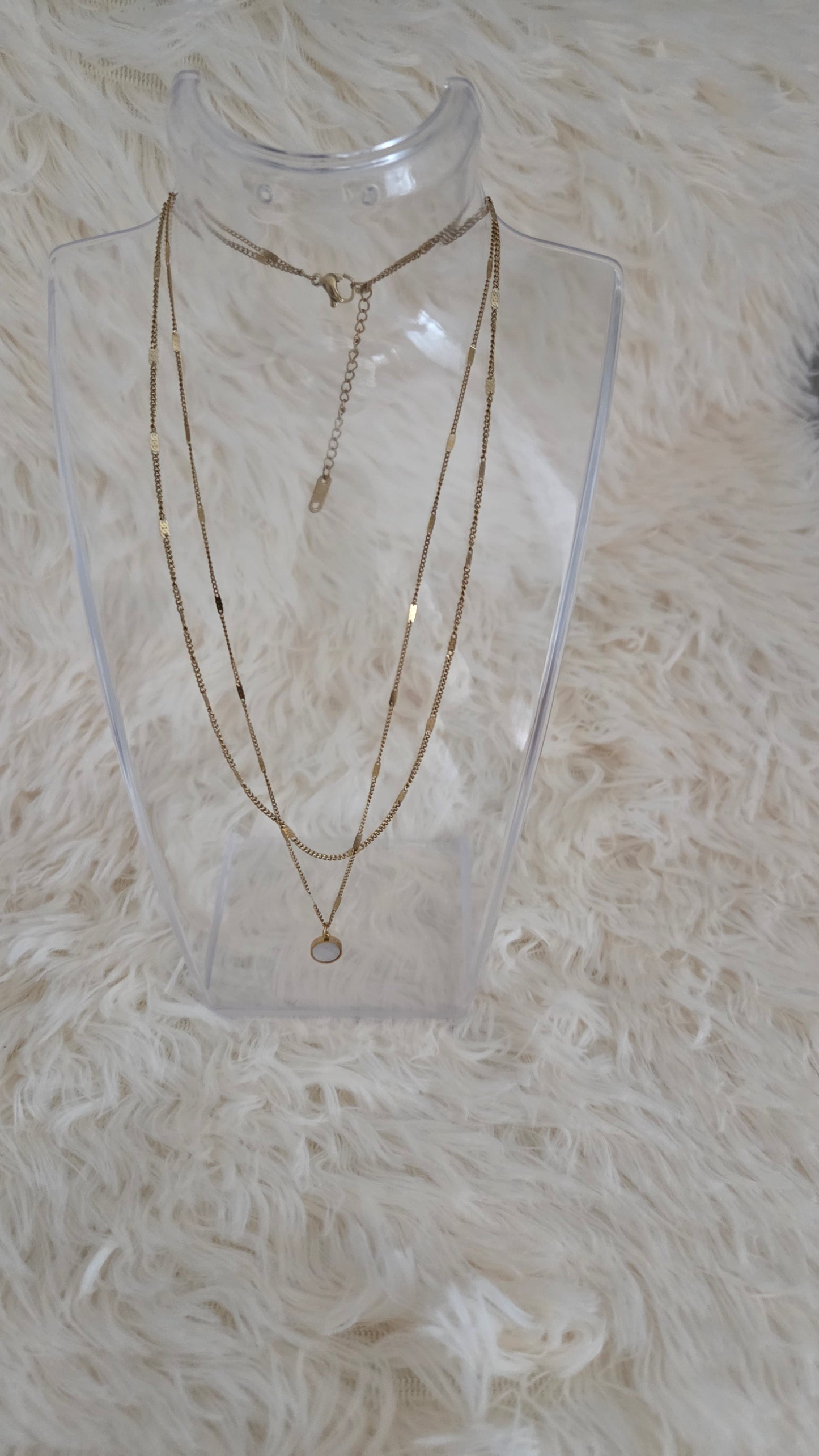 Celeste Circle Layered Necklace