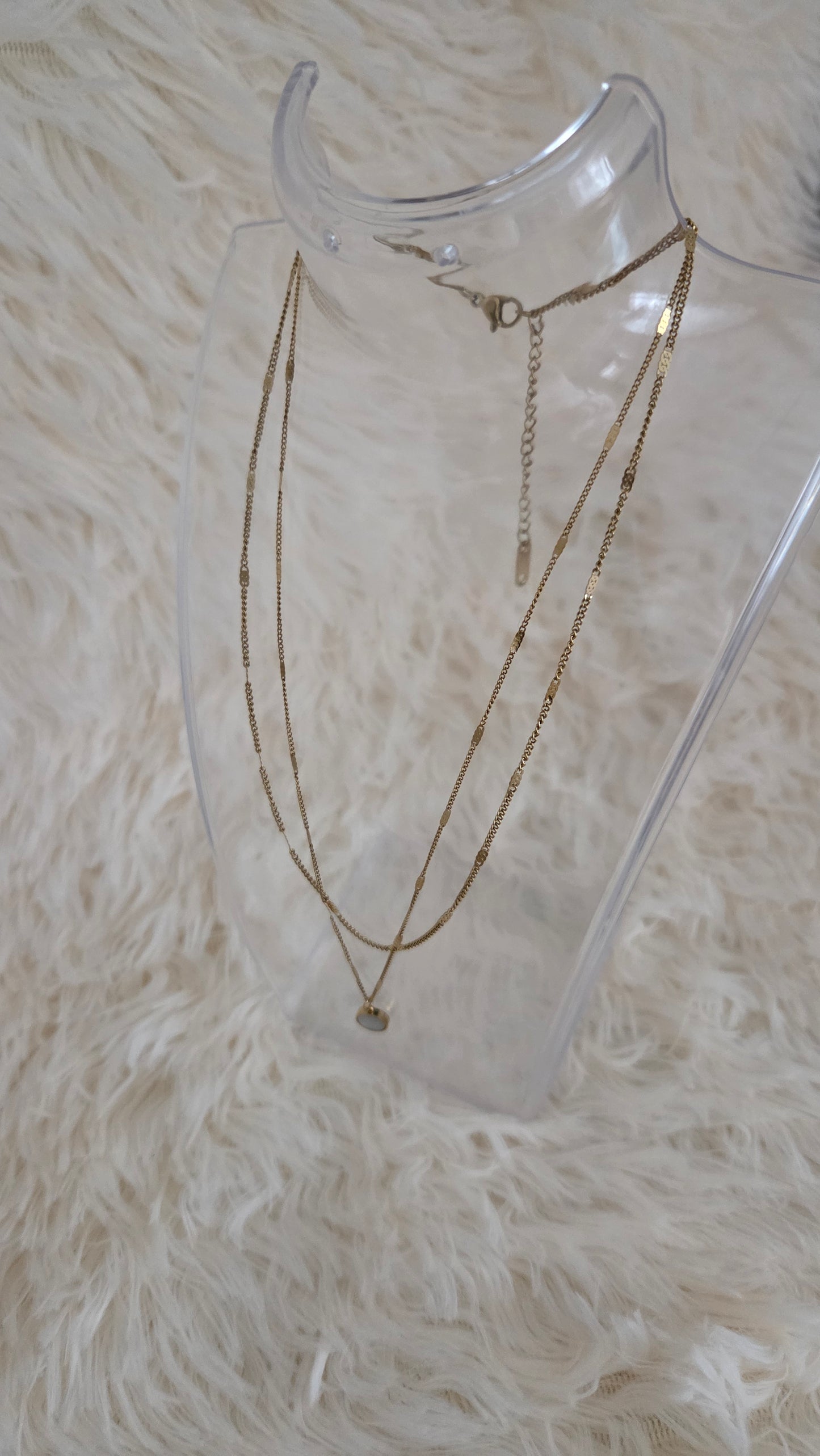 Celeste Circle Layered Necklace