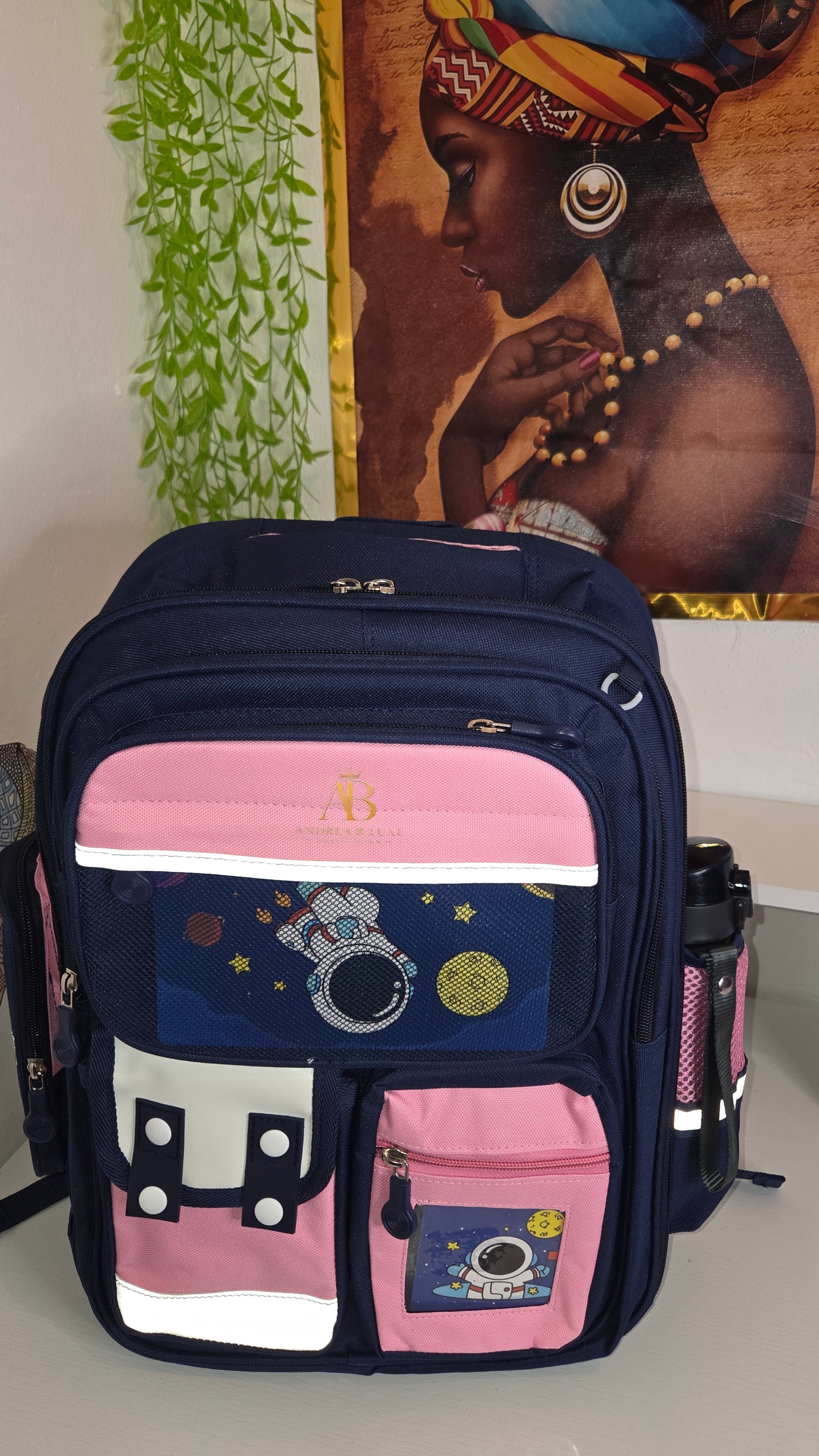 Andrea B Luxe 4-Piece Kids School Backpack Set