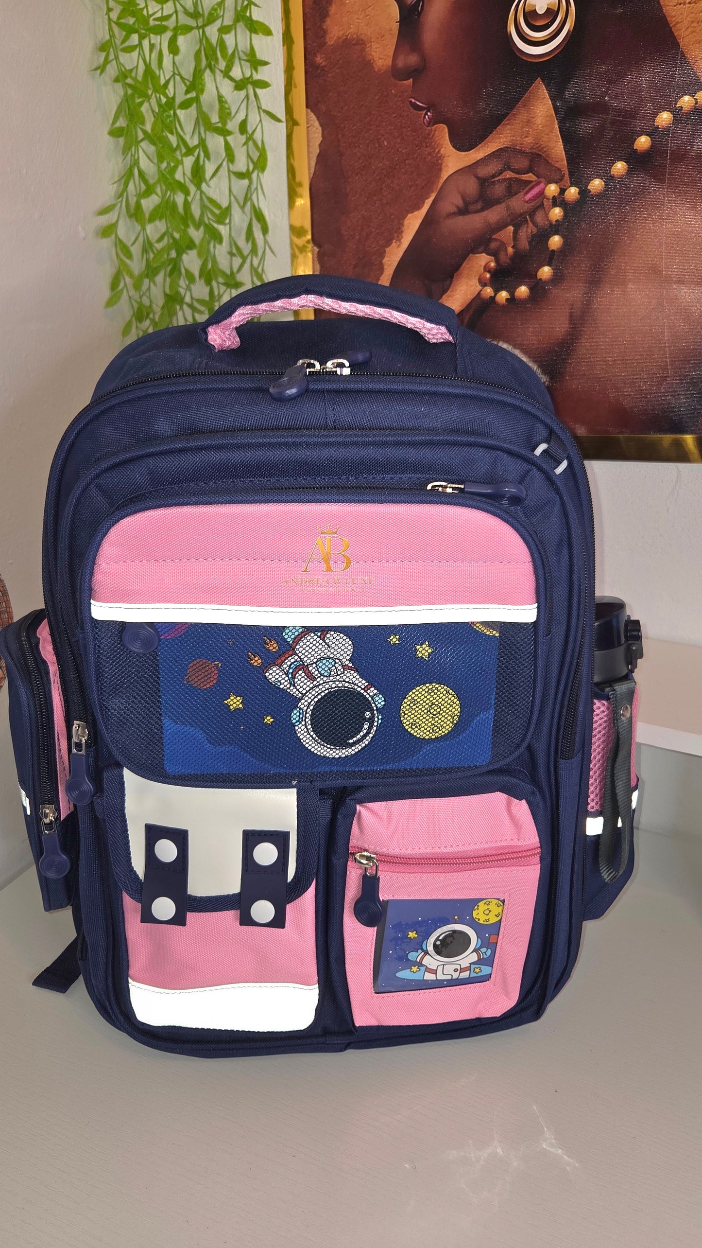 Andrea B Luxe 4-Piece Kids School Backpack Set