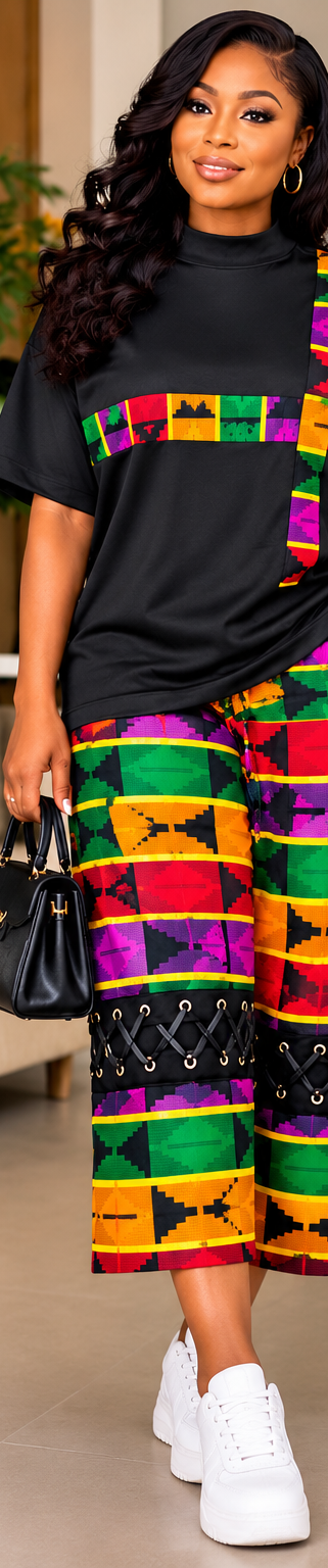 Stylish African-Inspired Two-Piece Set ✨