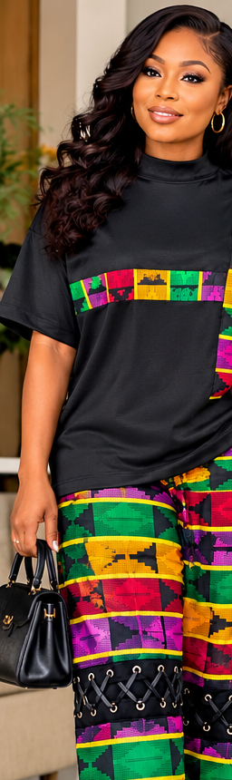 Stylish African-Inspired Two-Piece Set ✨