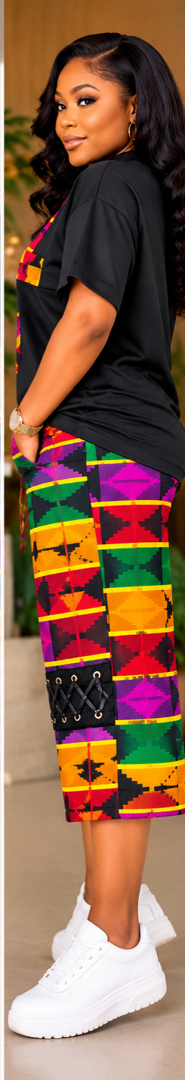 Stylish African-Inspired Two-Piece Set ✨