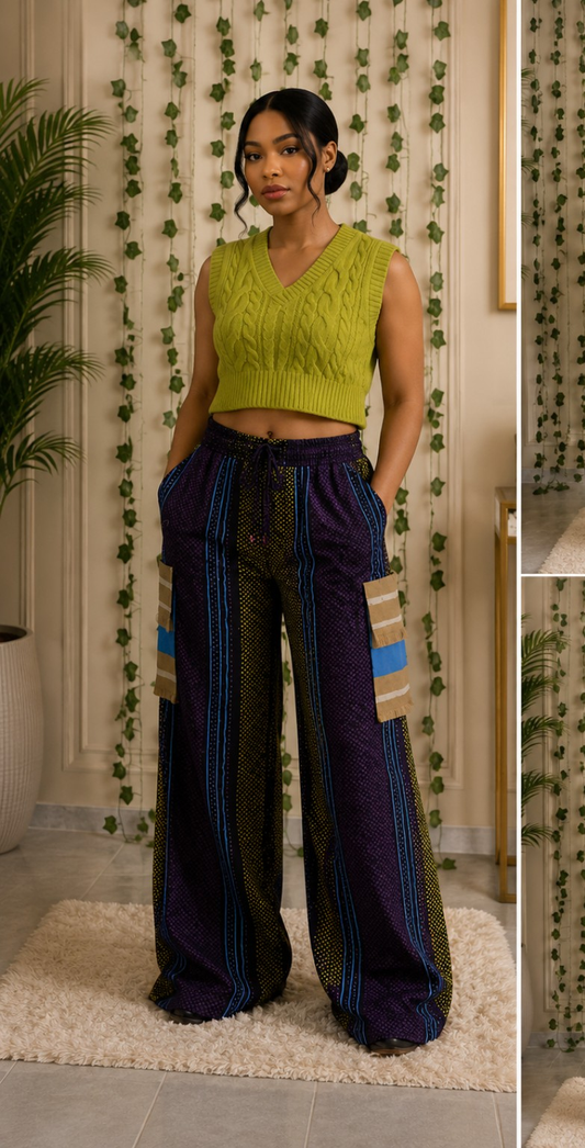 Royal Essence Palazzo Pants