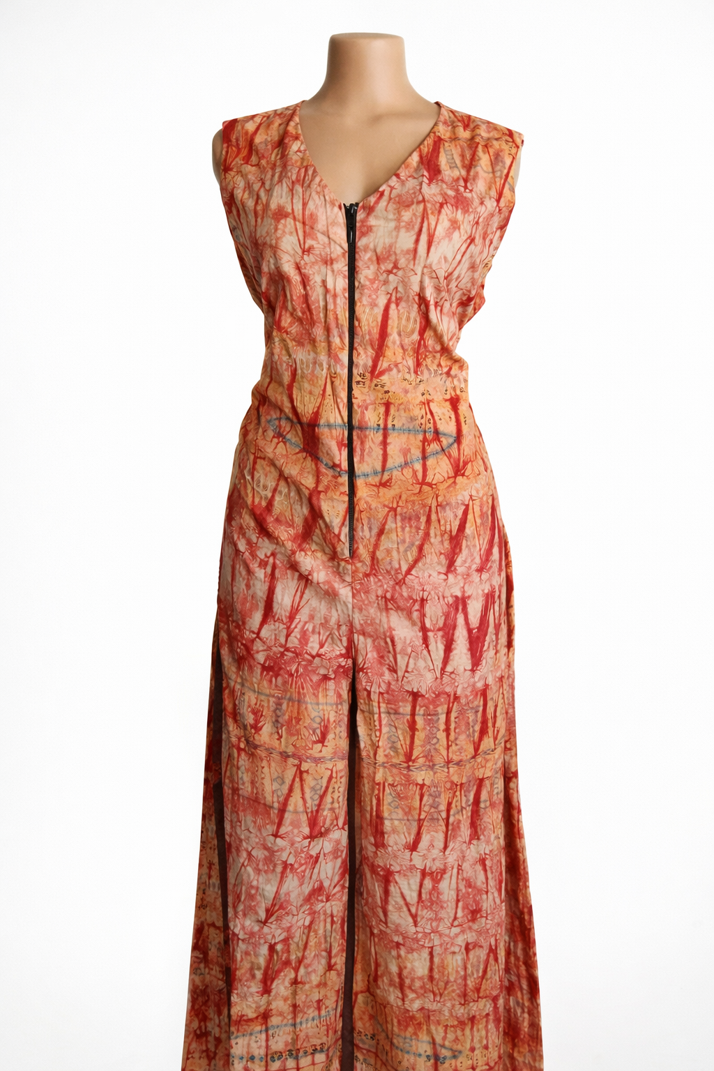 Elegant Sleeveless Wide-Leg Jumpsuit